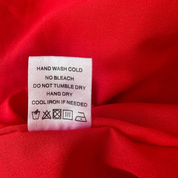 Ruffle Red Mini Dress (Revolve) - Superdown - Picture 7 of 7